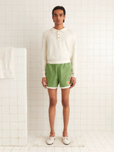 Bode Green Euro Gym Shorts