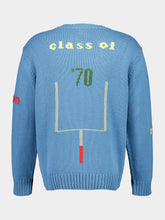 Bode Blue Spirit Sweater