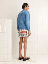 Bode Blue Spirit Sweater