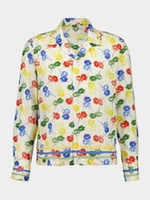Bode Flower Stamp Long Sleeve Shirt
