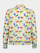 Bode Flower Stamp Long Sleeve Shirt