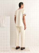 Bode Cream Redtail Baseball Shirt