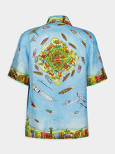 Casablanca Maison Sur Piloti Silk Shirt