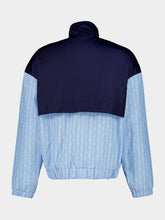 Casablanca Blue Pinstripe Laurel Track Jacket
