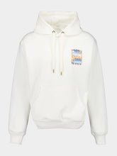 Casablanca Off-White Surreal Pool Hooded Sweatshirt