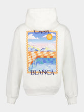 Casablanca Off-White Surreal Pool Hooded Sweatshirt