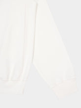 Casablanca White Oasis Printed Cotton Sweatshirt