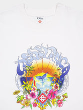 Casablanca Surf Trip Print White Organic Cotton T-Shirt