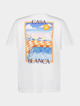 Casablanca White Surreal Pool T-Shirt