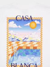 Casablanca White Surreal Pool T-Shirt