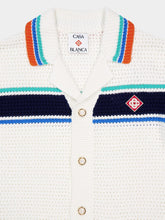 Casablanca Off-White Crochet Tennis Shacket