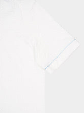 Casablanca White Tennis Stripe Towelling Shirt