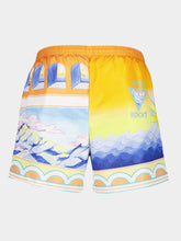 Casablanca Printed Beach Club Swim Shorts