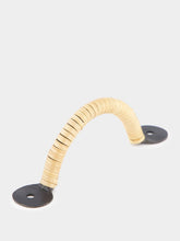 Madam Stoltz Door Handle with Bamboo Wrap