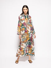 Paula Vera Ocotillo Print Linen Dress