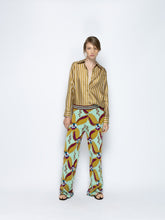 Paula Mira Aquageo Jacquard Pants with Drawstring