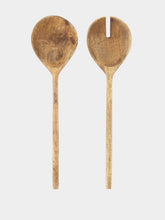 Madam Stoltz Wooden Salad Set