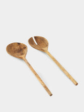 Madam Stoltz Wooden Salad Set