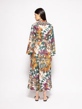 Paula Vera Ocotillo Print Linen Dress