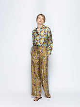 Paula Ametista Aquageo Printed Silk Twill Shirt