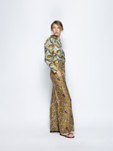 Paula Ametista Aquageo Printed Silk Twill Shirt