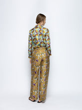 Paula Ametista Aquageo Printed Silk Twill Shirt