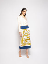 Paula Ametista Vanilla Custard Silk Twill Shirt