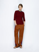 Paula Dalila Caramel Café Suede Drawstring Pants