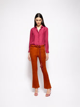 Paula Ametista Purple Potion Silk Shirt