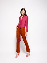 Paula Ametista Purple Potion Silk Shirt