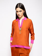 Paula Tango Square Necklace with Stones