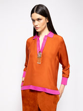 Paula Tango Square Necklace with Stones