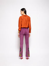 Paula Ametista Cinnamon Stick Silk Shirt