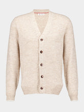 Brunello Cucinelli Alpaca, Cotton and Wool Cardigan