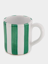 Popolo Green Stripe Mug