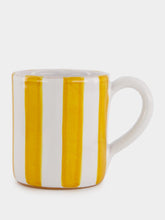 Popolo Yellow Stripe Mug