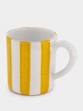 Popolo Yellow Stripe Mug