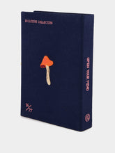 Olympia Le-Tan Open Your Mind Navy Clutch