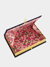 Olympia Le-Tan Open Your Mind Navy Clutch