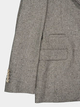 Brunello Cucinelli Grey Wool Blazer with Pockets
