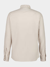 Brunello Cucinelli Light Beige Cotton Button-Up Shirt