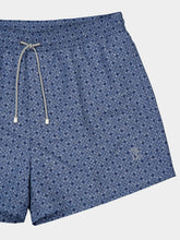 Brunello Cucinelli Pacific Geometric Swim Shorts