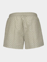 Brunello Cucinelli Sage Geometric Swim Shorts