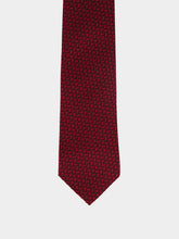 Brunello Cucinelli Dark Red Silk Tie