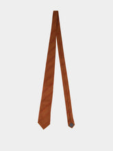 Brunello Cucinelli Apricot Silk Cotton Tie