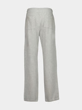 James Perse Grey Straight-Leg Fleece Pants