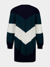 Paula Myrio Salute V-Neck Cashmere Oversize Top