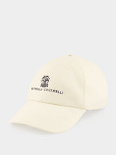 Brunello Cucinelli Off-White Hopsack Baseball Cap
