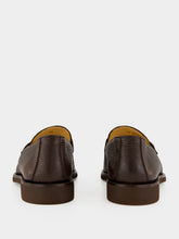 Brunello Cucinelli Brown Leather Penny Loafers