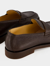 Brunello Cucinelli Brown Leather Penny Loafers